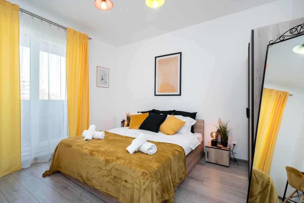 Carol New Building With Balcony Apartamento Bucareste Exterior foto